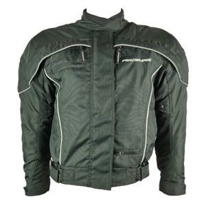 Fieldsheer Men's Green Motorcycle Jacket